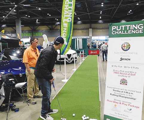 The great golf show begins